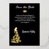 aankondiging tijdens de optocht (Voorkant)