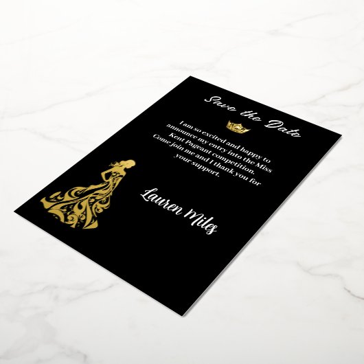 aankondiging tijdens de optocht (Gedraaid)