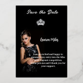 aankondiging tijdens de optocht (Voorkant)