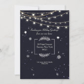 Aankondiging tijdens wintervakantie tijdens strung (Voorkant)