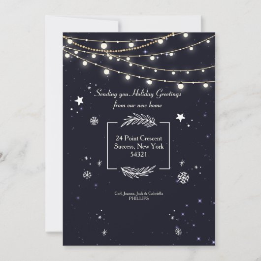 Aankondiging tijdens wintervakantie tijdens strung (Voorkant)