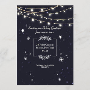 Aankondiging tijdens wintervakantie tijdens strung