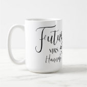 Aankondiging toekomstig mevrouw Ring-voorstel Koffiemok (Links)