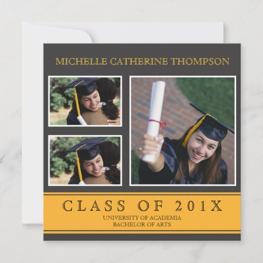 Aankondiging traditioneel universitair Afstuderen (Voorkant)