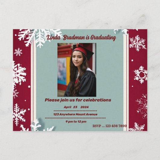 Aankondiging Triumph Afstuderen (Voorkant)