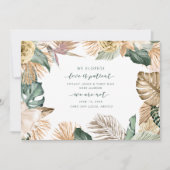 Aankondiging troepenverbond tropische ebeling (Voorkant)