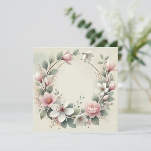 Aankondiging trouwring (Staand voorkant)