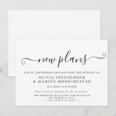 Aankondiging uitgestelde evenement Nieuwe plannen (Voorkant / Achterkant)