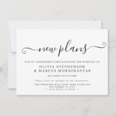 Aankondiging Uitgestelde Gebeurtenis Nieuwe Planne (Voorkant)