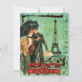 Aankondiging uitnodiging april in Parijs (Voorkant)