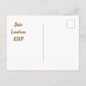 Aankondiging uitnodiging tot gezinshereniging Gold (Achterkant)