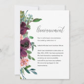 Aankondiging uitstel bloemenhuwelijk (Voorkant)