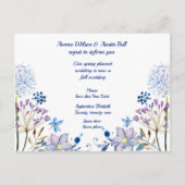 Aankondiging uitstel bruiloft van lente tot herfst (Voorkant)