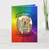 Aankondiging van aangepast gedenkteken - Vroeger h (Voorkant)