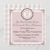 Aankondiging van aangepaste balletprestaties - (Voorkant / Achterkant)