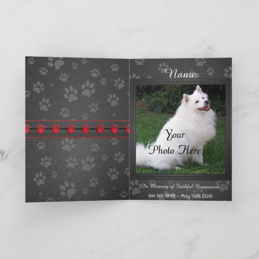 Aankondiging van aangepaste gedenktekens - getrouw (Binnen)