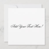 Aankondiging van Aangepaste vlinderdag (Achterkant)