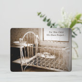 Aankondiging van adoptie voor dit kind hebben we g (Staand voorkant)