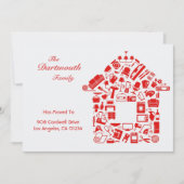 Aankondiging van adresvaste kaart wijzigen (Voorkant)