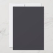 Aankondiging van afgestudeerden met foto's (Achterkant)