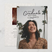 Aankondiging van Afstudeerder-foto's doorsturen (Voorkant / Achterkant)