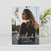 Aankondiging van Afstudeerder-foto's doorsturen (Staand voorkant)