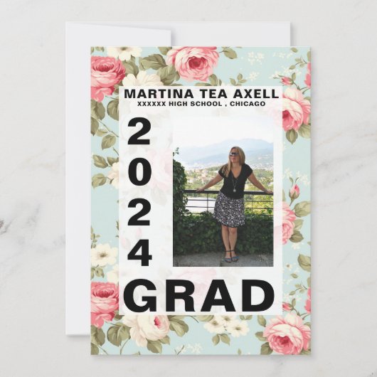 Aankondiging van afstudeerfoto (Voorkant)