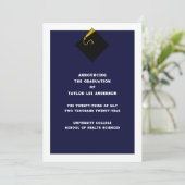 Aankondiging van afstuderen (Staand voorkant)