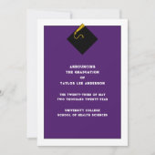Aankondiging van afstuderen  (Voorkant)