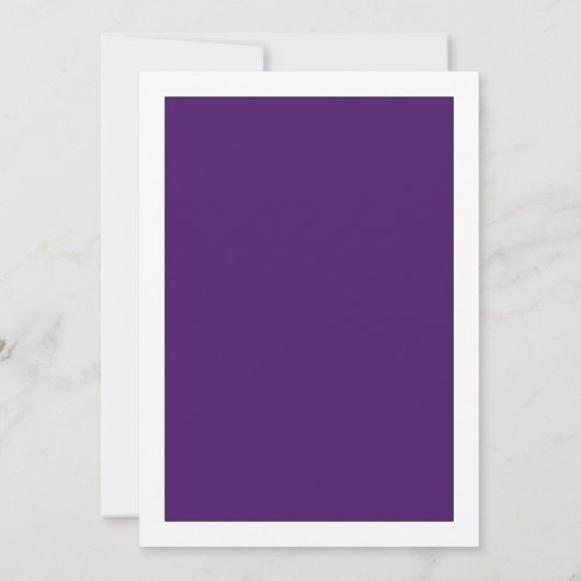Aankondiging van afstuderen  (Achterkant)