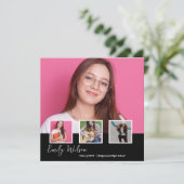 Aankondiging van afstuderen | Afstudeerfoto klas 2 (Staand voorkant)