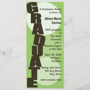 Aankondiging van Afstuderen/afstuderen