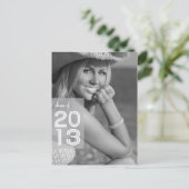 aankondiging van afstuderen | Foto Briefkaarten (Staand voorkant)