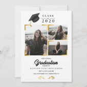 Aankondiging van afstuderen Fotokaart Uitnodiging (Voorkant)