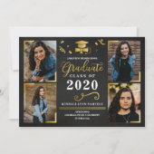 Aankondiging van afstuderen Fotokaart Uitnodiging (Voorkant)