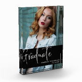 Aankondiging van afstuderen Foto's Matig eenvoudig (Links)