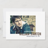 Aankondiging van Afstuderen foto's Mod 2 (Voorkant)