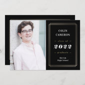 Aankondiging van Afstuderen heupgrens (Voorkant / Achterkant)