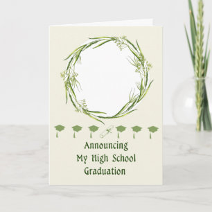 Aankondiging van Afstuderen op de middelbare schoo