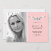 Aankondiging van Afstuderen op foto's schild (Voorkant)