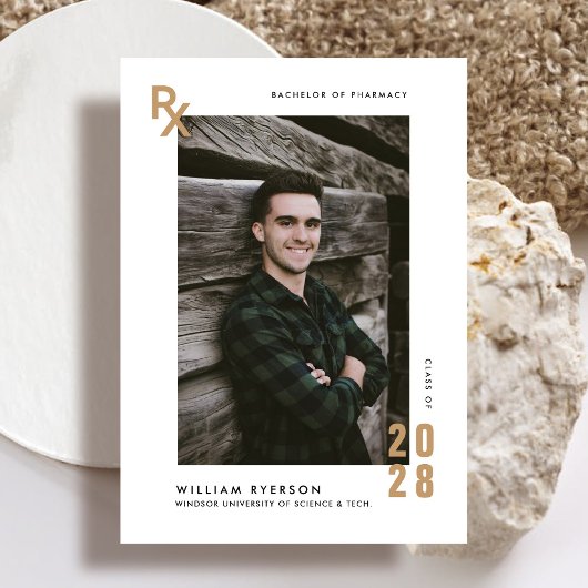 Aankondiging van Afstuderen van apotheek