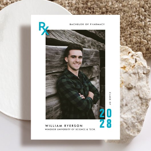Aankondiging van Afstuderen van apotheek