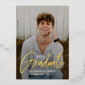 Aankondiging van Afstuderen van de Folie van gekle (Voorkant)