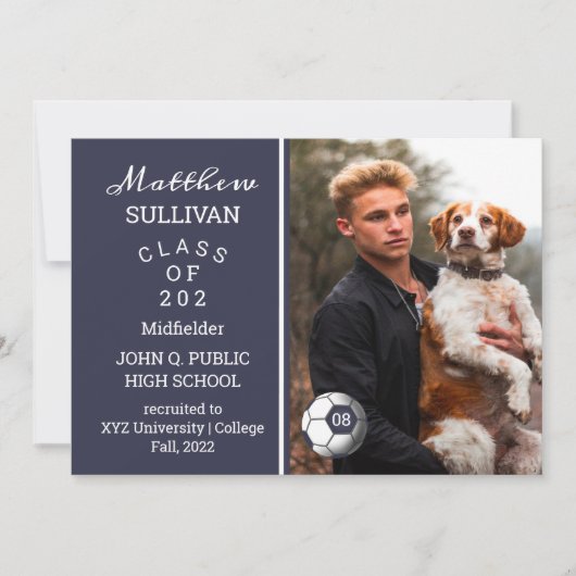 Aankondiging van Afstuderen van de Foto van de Spe (Voorkant)