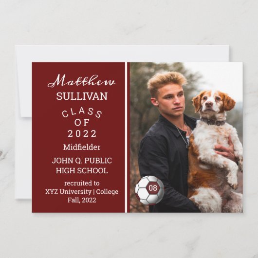 Aankondiging van Afstuderen van de Foto van de Spe (Voorkant)