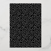 Aankondiging van Afstuderen van de goudfilm met sc (Achterkant)