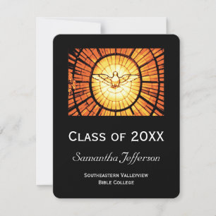 Aankondiging van Afstuderen van Glass Dove Religio