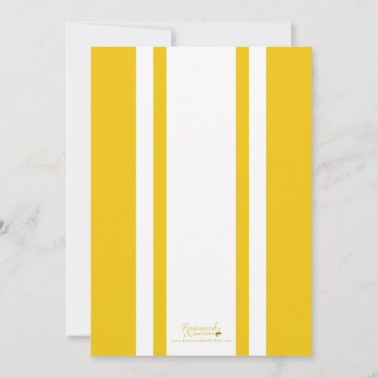 Aankondiging van Afstuderen voor aangepaste kleure (Achterkant)