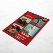 Aankondiging van Afstuderen voor geblindeerde gale (Gedraaid)