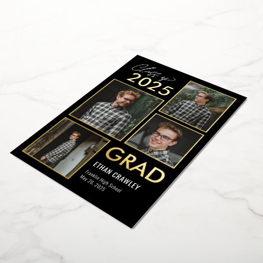 Aankondiging van Afstuderen voor geblindeerde gale (Gedraaid)